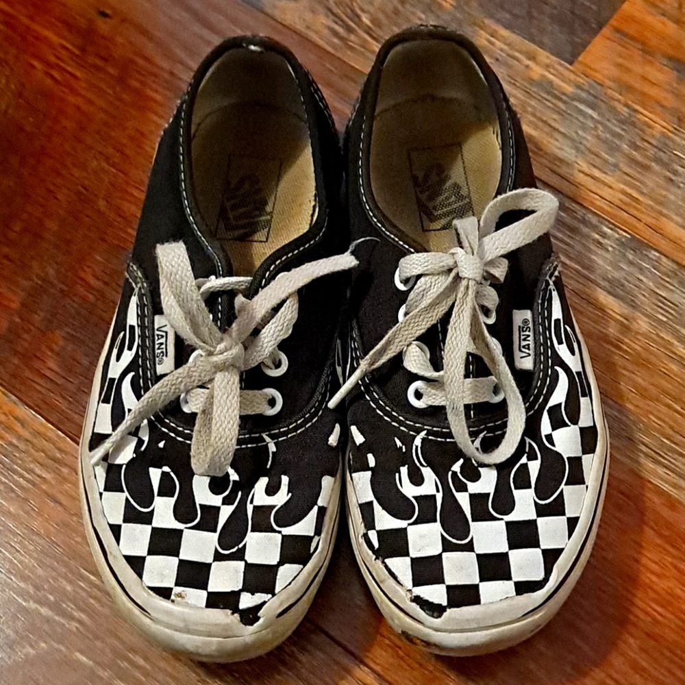 Vans flame